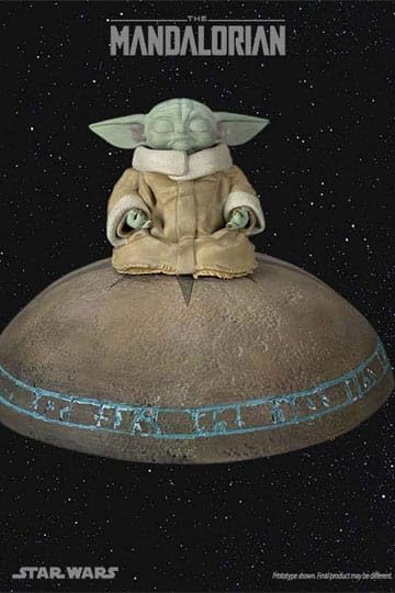 Star Wars: The Mandalorian Classic Collection statuette 1/5 Grogu Summoning the Force 13 cm