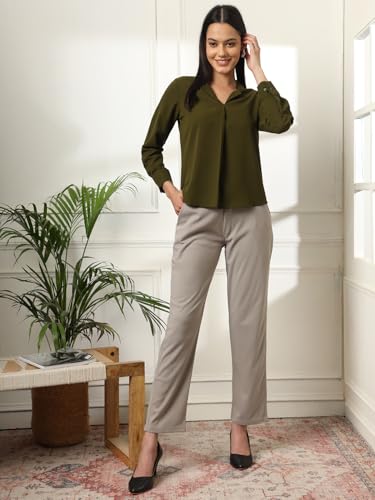 Image of Women's Regular Fit Cotton Blend Shirts