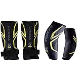 RSタイチ(アールエスタイチ) ステルス CE ニーガード【LV2】(ペア) BLACK/YELLOW (L) TRV080 & ステルス CE エルボーガード【LV2】(ペア) BLACK/YELLOW (ONE SIZE) TRV081【セット買い】