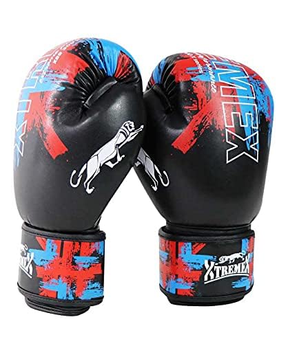 Xtremex Defender Boxing Gloves, Training Gloves for Men and Women Perfect for Boxing, Kickboxing, and MMA (12oz)