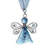 Meer Engel Weihnachts Schmuck | 2D Acryl Charm Dekorationsobjekt,Weihnachtsbaum Engel Dekoration,Für Die Inneneinrichtung An Wand Und Auto Rückspiegel Im Zuhause