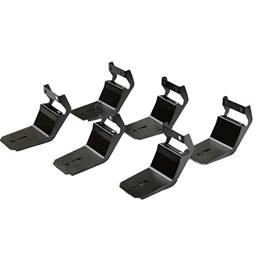 Comnova Side Step Nerf Bar Running Board Replacement For Ford F-150 Crew Cab 04-14（4 Full Size Door）,6 Inch Step Pad Design,Oe Style (Black Powder-Coating). #TOP4