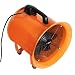 Imagen de MAXBLAST Extractor de Polvo 350mm Portátil Potencia 320W 110V con Conducto Retráctil 12m Soplador Aire Humos Industrial Aparato Quitar Polvo Ventilador Aspirador Profesional Taller Dust Extractor