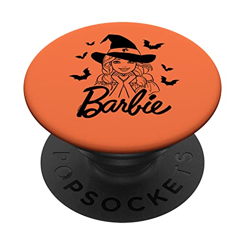 PopSockets PopGrip intercambiable Barbie murciélagos negro