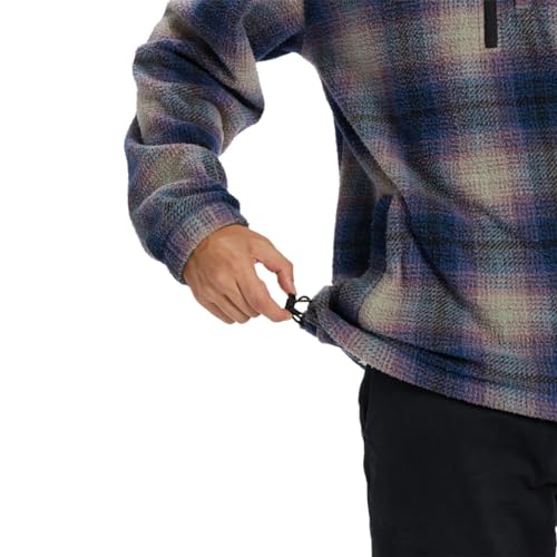 Billabong Boundary Mock Neck Fleece Dark Blue MD4