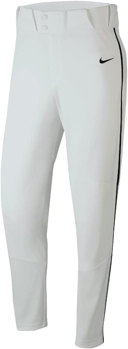 Nike Men's Vapor Select Piped Baseball Pants XL White | Black