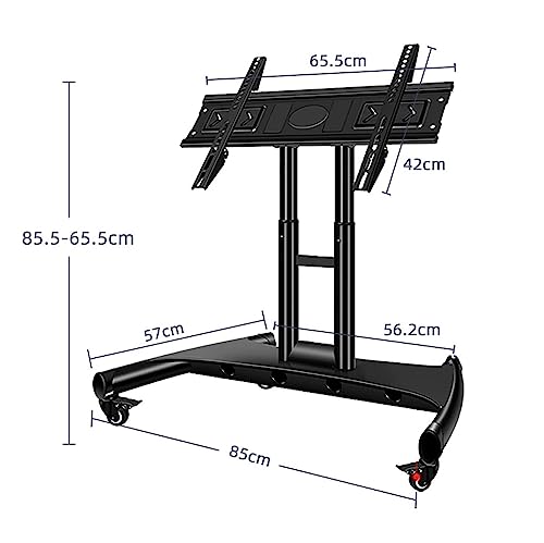 Soporte móvil para TV hasta 75 pulgadas, ajustable miniatura 2