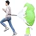 BESPORTBLE Resistance Parachute for Strength Training Outdoor Umbrella for Football Basketball and Endurance and Acceleration Green