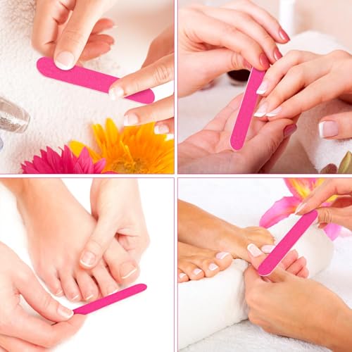 400 limas de uñas profesionales de grano 150 para herramientas de uñas 5