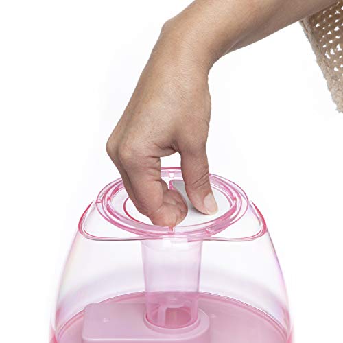 Safety 1st Filter Free Cool Mist Humidifier, Pink, Pink by Safety 1st - Image 3