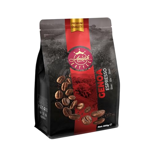 Genoa Espresso Çekirdek Kahve | 500 g | Aromatik Tat ve Zengin Krema