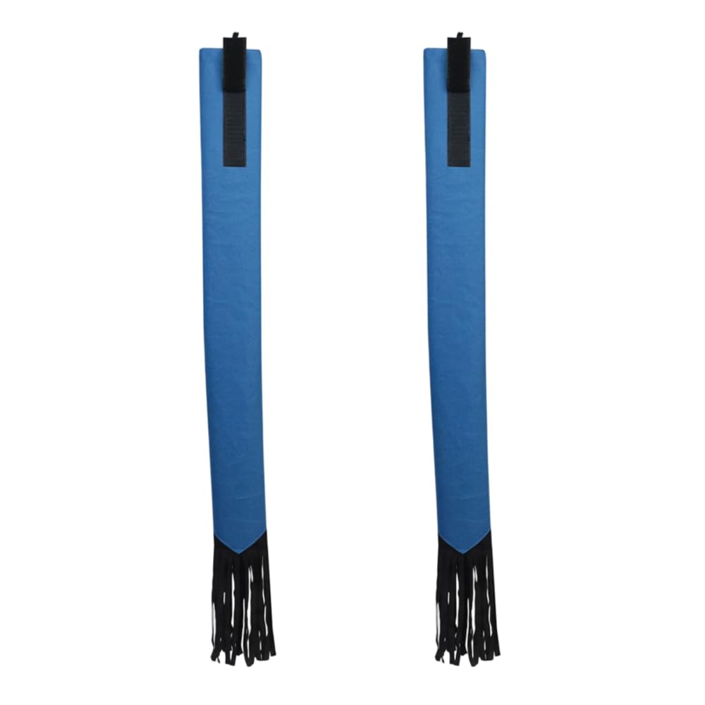 Horse Tail Wrap, 2Pcs 22×3Inch Nylon Breathable Horse Tail Protection Adhesive Bag with Tassels for Outdoor Training