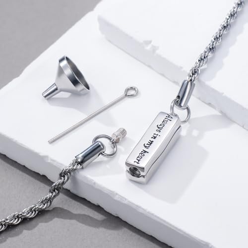 Urn Bracelet for Ashes 925 Sterling Silver Abalone Shell Tree of Life/Dragonfly/Butterfly/Sunflower Cremation Jewelry for Ashes Keepsake Pendant Locket Bracelet for Women Mom4