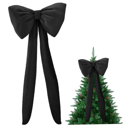 Extra Grand Arbre de Noël en PVC dense avec support en métal robuste - 5