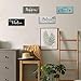 FENCORDAR 4 Pcs Office Decor For Women Motivational Wall Decor Rustic Inspirational With Positive Sayings Wooden Hangings for Home Office Bathroom Bedroom Kitchen(Fresh 10x4