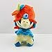 Bleyoum Peluche Jouet Anime Dessin Animé en Peluche Keldeo Mignon Doux en Peluche en Peluche Enfants Animal Poupée Cadeau Bonne Qualité Noël 16 Cm