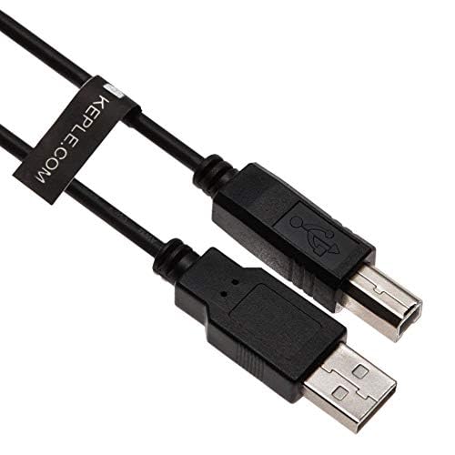 Miniatura 2 de Keple Cable de impresora de 10 pies para Canon Pixma iP110, MX395, MX475, MG2450, MG2950, MG3051, MG3650, MG4250, MG5750, MG5751, MG6850, MG6851,