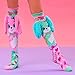 Crazy Socks For Kids Wacky Girls Cute Knee Socks Girl 3D High Tube Fashion Kids
