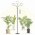 Grow Light for Indoor Plants, 3 Head Full Spectrum LED Tall Plant Lights with Timer, 3 Color Modes Standing Floor Growing Lamp, 74" Height Adjustable, 10 Dimmable Levels for Large Plants
