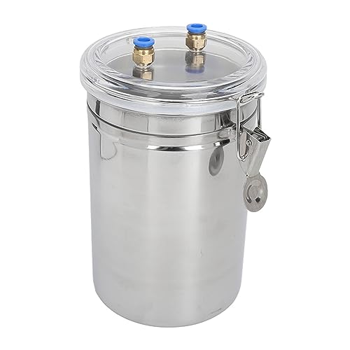 Machine à traire manuelle 2L en acier inoxydable Ausla avec couvercle transparent
