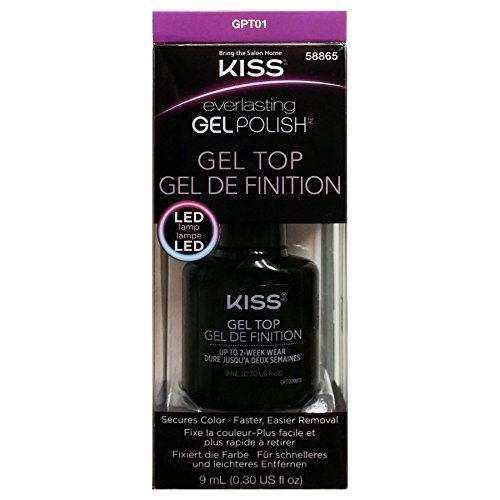 Kiss Everlasting Gel Polish Top Gel 0.3 oz GPT01