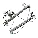 YHTAUTO Rear Passenger Side Power Window Regulator With 2-Pin Motor Assembly Compatible with Chevy Silverado, Suburban, Avalanche & GMC Sierra 1500 2500 3500, Yukon & Cadillac Escalade, 2000-2007