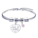 🌷Cadeau pour la meilleure mamie : bracelet à breloques pour grand mere le jour de fete des grand meres de l'anniversaire de Noël de la l'obtention du diplôme, exprimez un amour profond pour mamie.