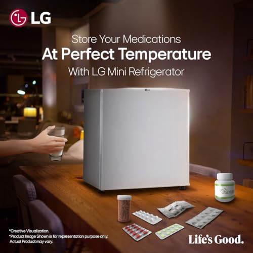LG 43L Direct Cool Minibar Single Door Refrigerator view 3