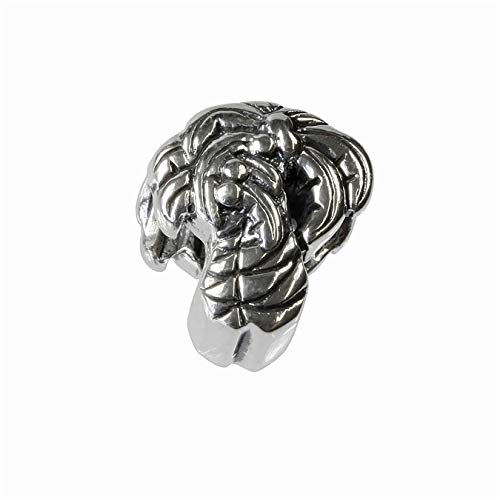 Carlo Biagi 925 colgante de plata pulsera de Palme Bead BBS285