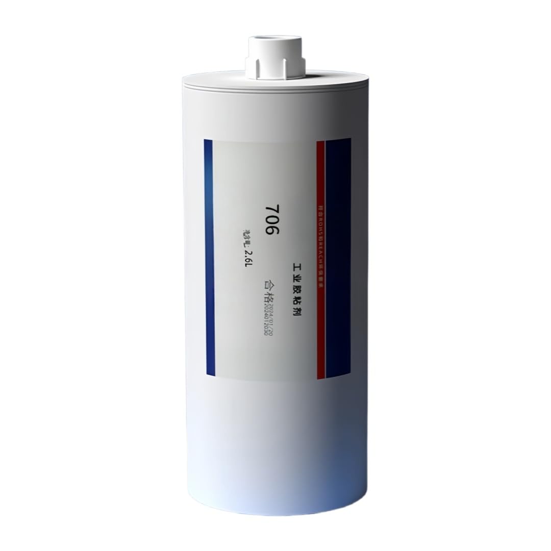 VIDOO 706 Transluzenter Silikon Wasserdichter Mechanischer Flansch-Dichtstoff Kleber-2.6L