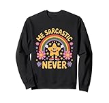 Photo Gallery funny me sarcastic never - atteggiamento umoristico secco felpa Photo Gallery funny me sarcastic never - atteggiamento umoristico secco felpa