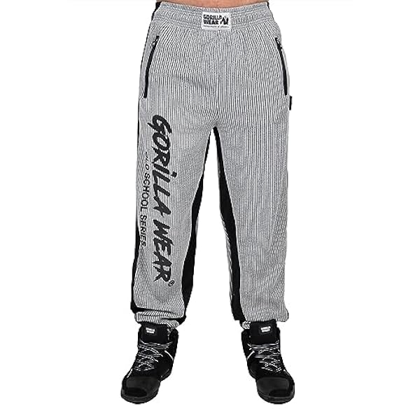 GORILLA WEAR Augustine Old School Pants Pantaloni Casual Uomo