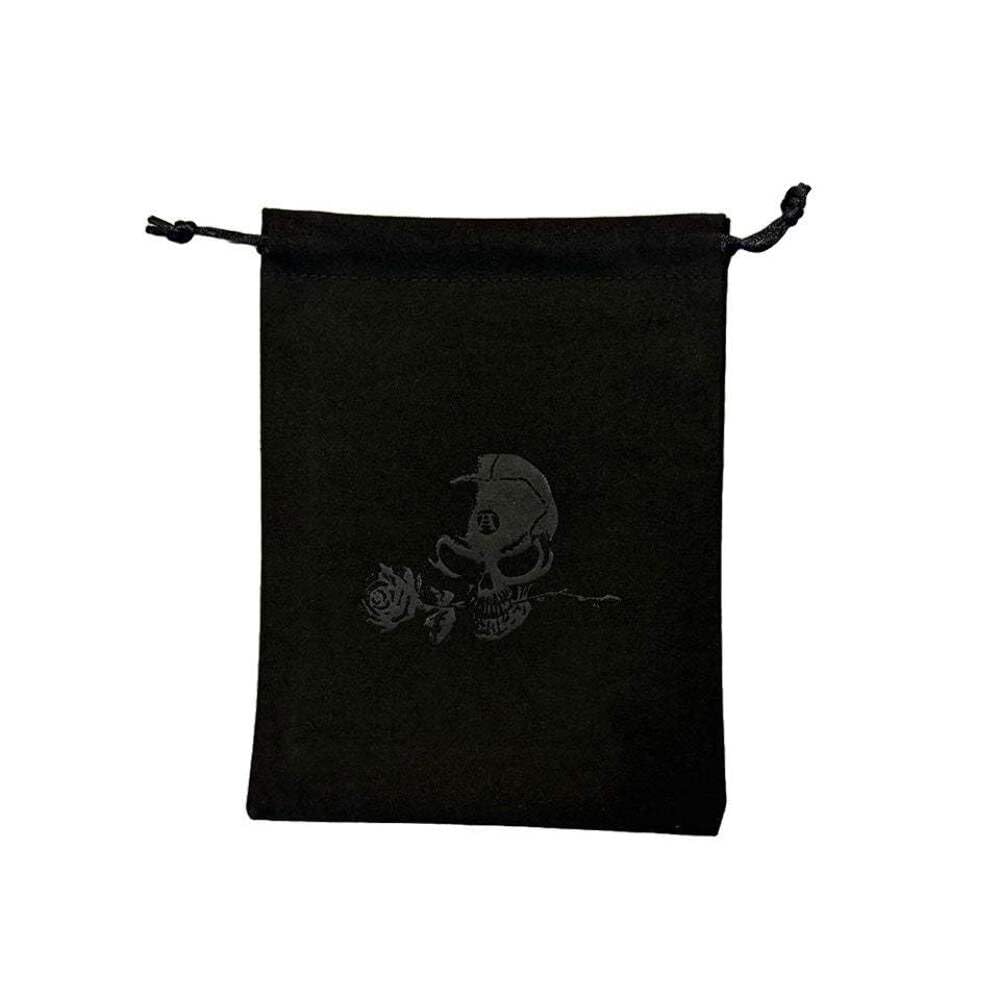 Alchemy Gothic Baphomet Hombre Pulsera de Cuero Negro Piel