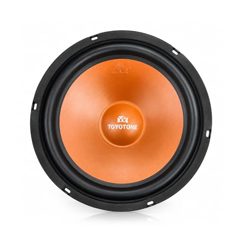 Image of TOYOTONE 10 inch Woofer | 150W Power | 4-Ohm | Copper Color Water Proof Coated Paper Cone with Rubber Surround | Copper Coil | 120mm Magnet for Cars, Home Theatre, Bass Audio Systems & DIY Projects
