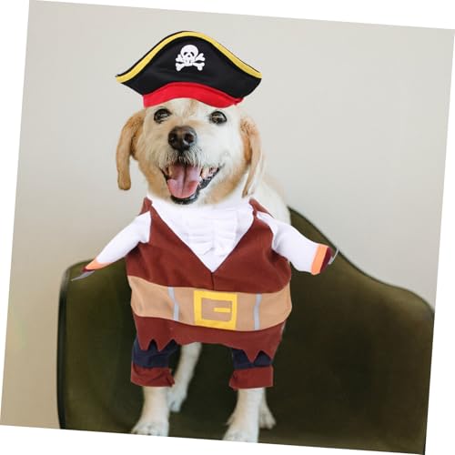 Disfraz pirata para perro talla XL cómodo y transpirable miniatura 6
