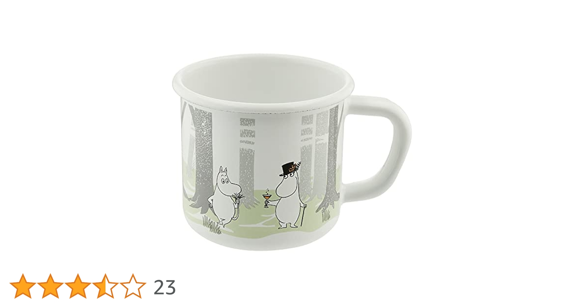 Amazon.co.jp: 富士ホーロー マグカップ 琺瑯 8cm ムーミン