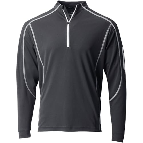 TGW Men's Eco Tour 1/4 Zip Golf Pullover Shirt Jacket for Golfing - Main Image