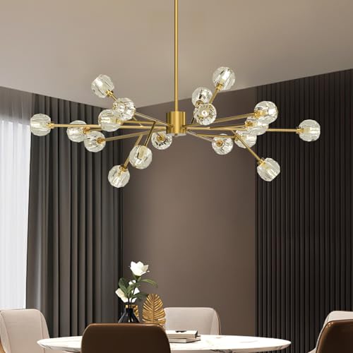 modern gold chandelier