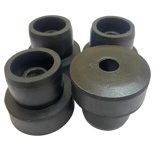 Imagen de JCB Pieza de retroexcavadora: 3cx soportes de motor juego de 4 piezas