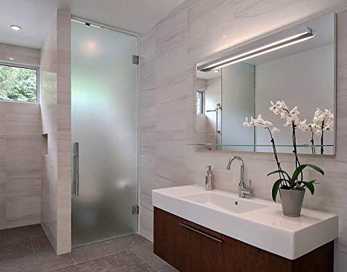 WallDesign-Vinyl-Frosted-Window-Self-Adhesive-Privacy-Glass-Film-for-Office-Glass-PartitionGlass-DoorBathroom-18-X-48-Inch-Frost-Colour