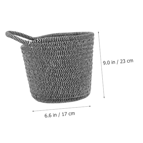 Panier de rangement coton tissé pour organiser vos petits objets