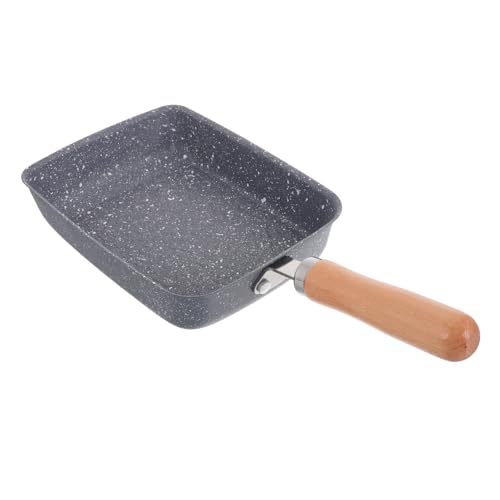 CHICAMPERA Sartén Cuadrada Antiadherente De Sartén Multifuncional Para Tamagoyaki Compatible Con Cocinas De Inducción y Gas y Fácil De Limpiar