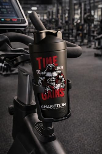 Image of Stainless Steel Gym Shaker Bottle 750ml | Leak Proof Protein Mixer Shaker | BPA Free | Metal Sports Water Bottle for Gym, Workout & Fitness (Anime-21-BLACK)