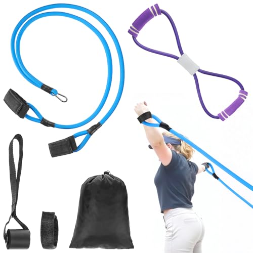 wutfuooo 3 Pcs Baseball Softball Resistance Training Bands,Baseball Training Equipment,Baseball Pitching Trainer and Arm Trainer,Softball Training Aid for Pitching Arm Strength Throwing