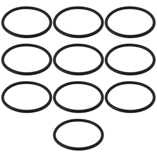 YINETTECH 10 Pezzi Di O-ring Di Ricambio 17x1 Mm Compatibile con 4iiii Precision 2 Lato Non Di Guida Tappo Della Batteria Del Misuratore Di Potenza