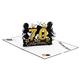 Quando apri la cartolina di compleanno, una dolce cartolina di buon compleanno a sorpresa si aprirà con numeri di compleanno in foglia d'oro, con motivi: palloncini 3D, stelle glitterate, ecc. La cartolina di compleanno 3D è adatta per tutte le occasioni come un regalo particolare di buon compleanno. Questa divertente cartolina di compleanno è adatta per tua figlia/nipote/sorella/nipote/figlio/nipote, migliori amici, uomini, donne.