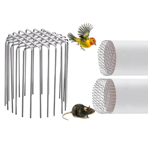 Image of Rust-Resistant Metal Wire Grid Drain Outlet Stopper with Anti-Rat Design, Flexible Universal Pipe Guard for 70-75mm Diameter, Prevents Clogs & Rodent Entry (Excluding Water Pipes)