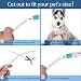 Coolzon LED Leuchthalsband Hundehalsband Aufladbar, Wasserdicht Halsband Hund 3 Modi, Leuchtband Hund Halsband Längenverstellbareres Super Helle Kalsband Katze und Hunde Klein Groß Mittel, Blau
