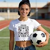 6 Sheets Soccer Theme Iron On Transfers for T-Shirts, DTF Heat Transfer Film for Apparel Customization