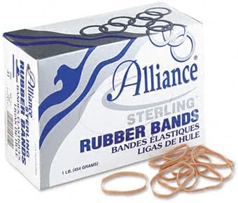 Allianceゴム24315スターリング人間工学的に正しいゴムバンド、# 31、2 &ndash; 1 / 2 x 1 / 8、1200バンド